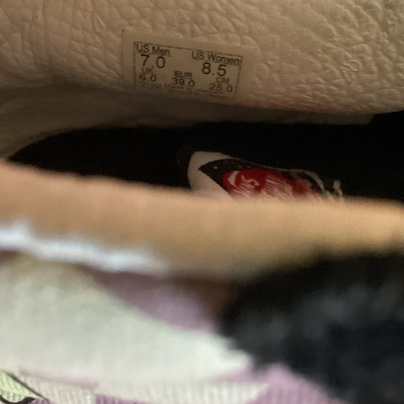 Vans X Disney Sk8Hi Sally's Potion Nightmare Before Christmas Men’s Size 7 - Picture 6 of 6